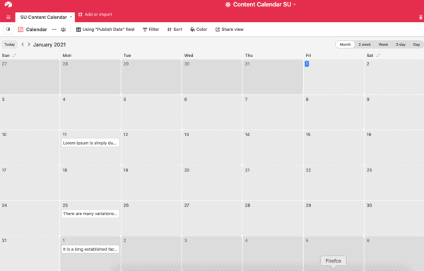 How to Set Up an Airtable Content Calendar in 7 Easy Steps