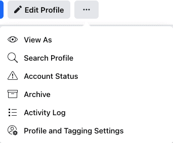 Profile and tagging settings