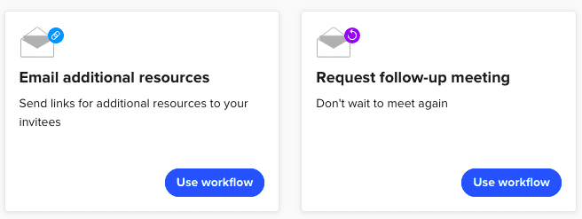 Calendly Workflows